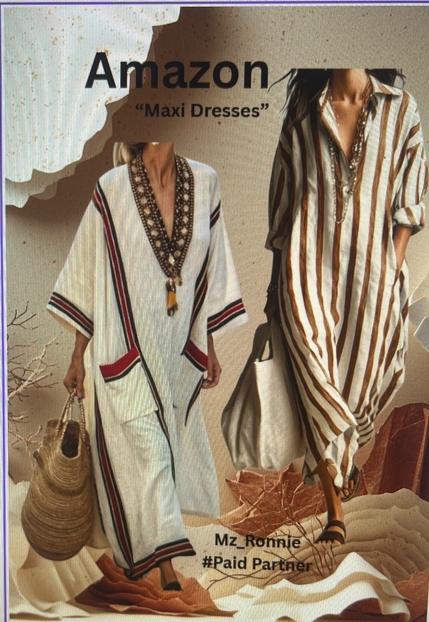 Women’s Maxi dresses🔥 these maxi dresses are crafted from smooth, breathable fabrics that offer a gentle drape and long lasting comfort!
~ Follow ~
& LTK (Free) Search (Creators) Type: Mz_Ronnie
📌TikTok: MzRonnie Tha Fashionista
📌Amazon Storefront: Mz. Ronnie
📌Walmart Storefront: Mz_Ronnie Fashion Finds
📌Instagram: Magical_diva72
📌FB: Ronnie Bond

#LTKgrwm #LTKootd #LTKSeasonal