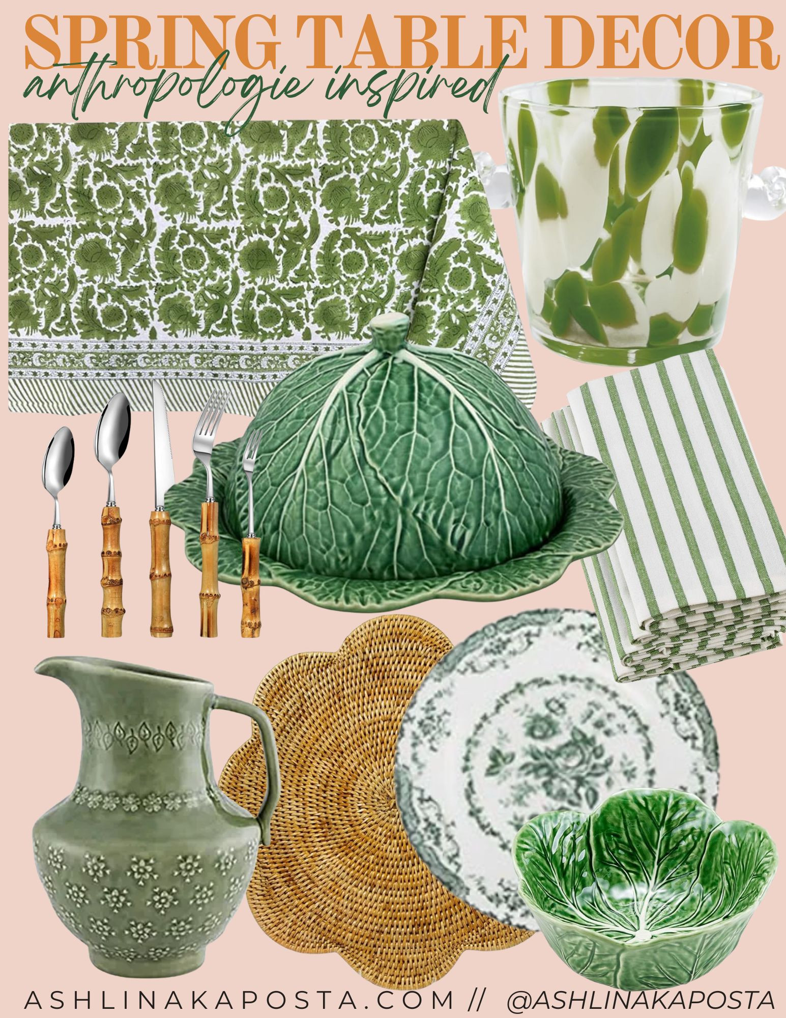 Green Spring Tabletop decor finds on Amazon 

 #LTKSeasonal #LTKHome