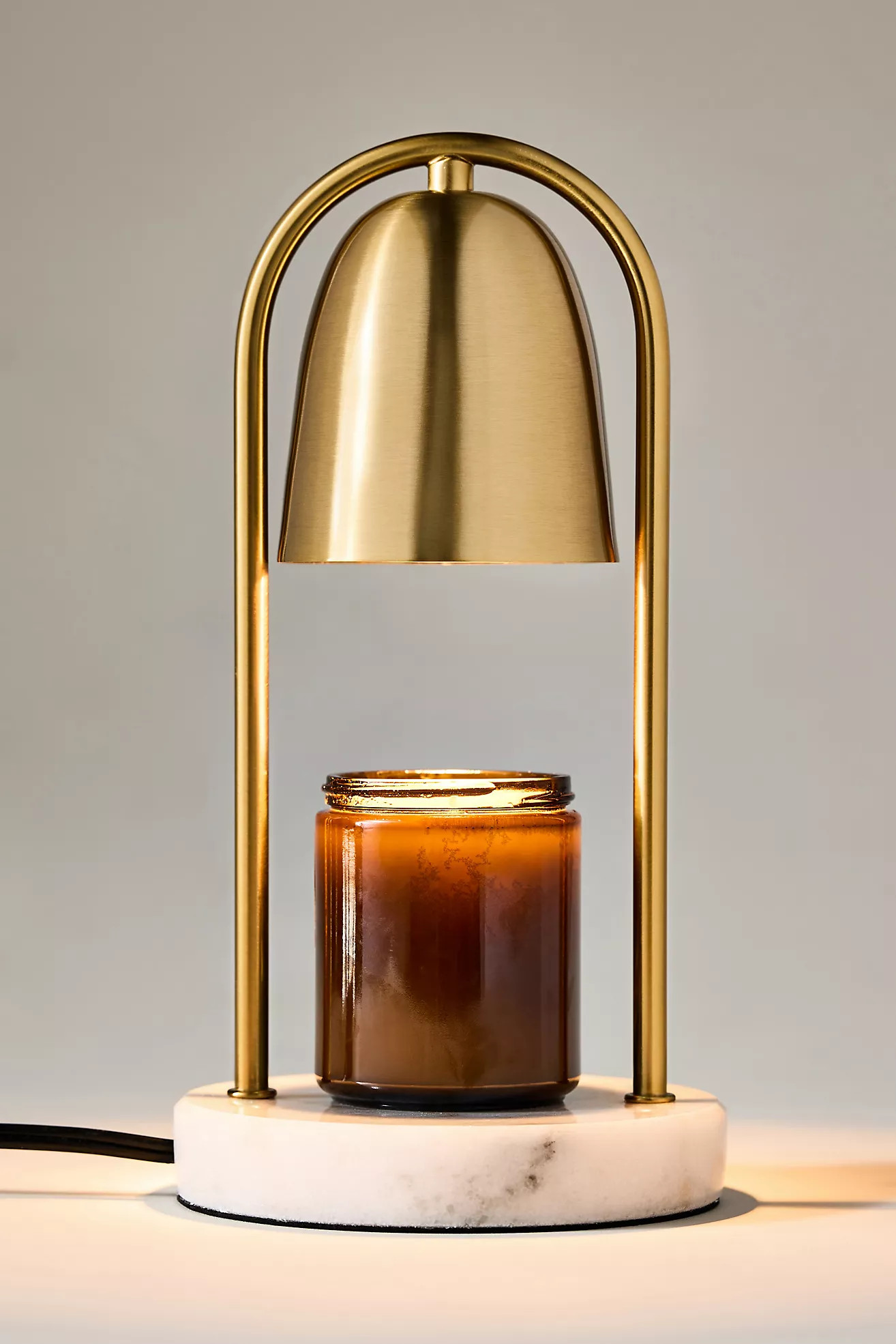 Metal Arch Candle Warmer Lamp | Anthropologie (US)