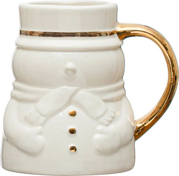 Creative Co-Op Stoneware Snowman Mug | Nordstrom | Nordstrom