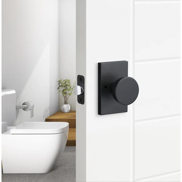 Ridgecrest Mountain Zermatt Privacy Door Knob | Wayfair North America