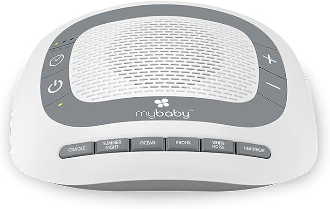 MyBaby SoundSpa White Noise Machine for Babies | 6 Soothing Lullabies for Newborns, Sound Therapy... | Amazon (US)