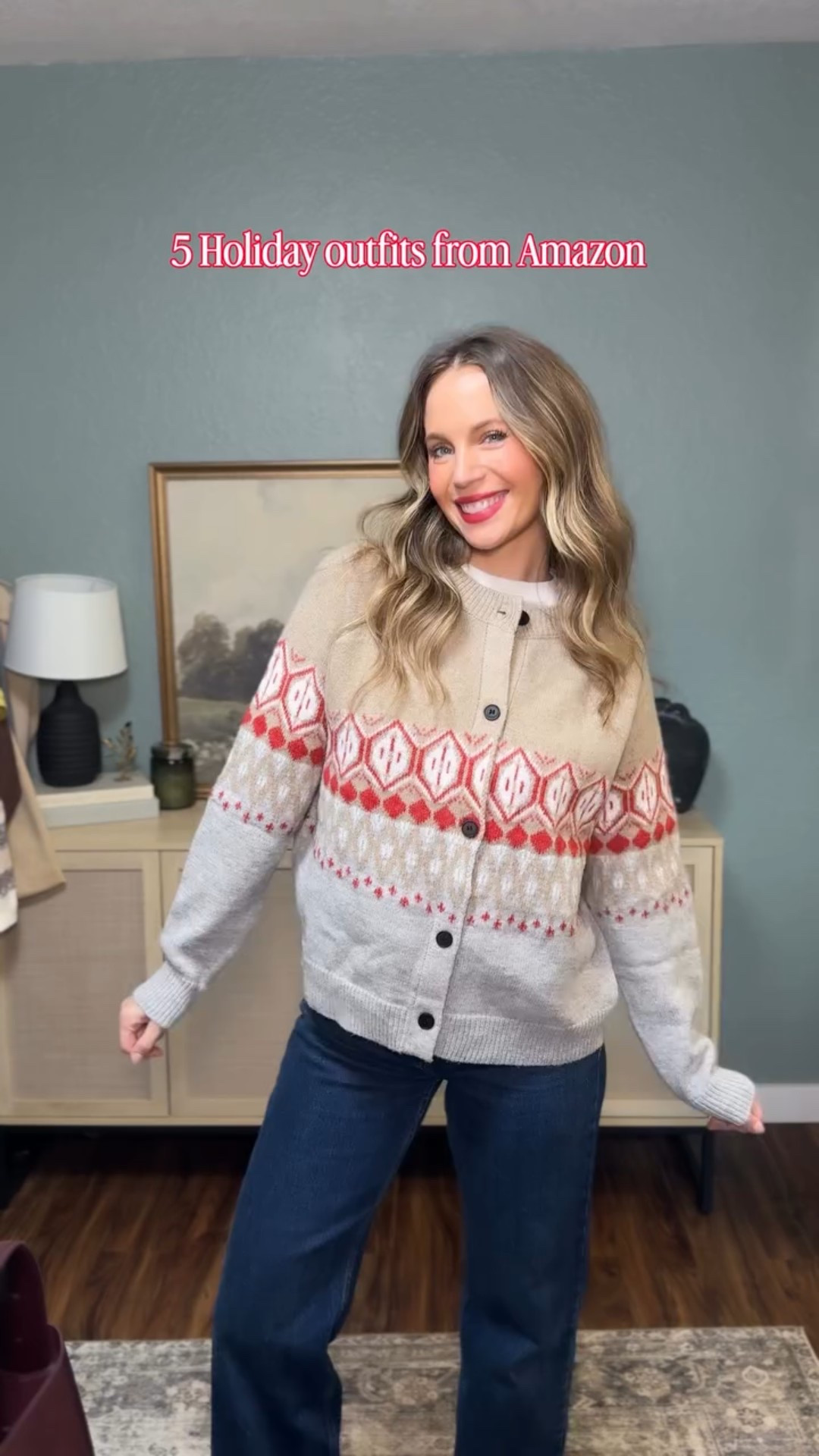 5 Holiday oufits from Amazon❤️ Need a last minute outfit? Comment ‘shop’ to get links! 

#amazonfashionfinds #holidayoutfitideas #christmasgiftideas #christmassweaters #workwearinspo