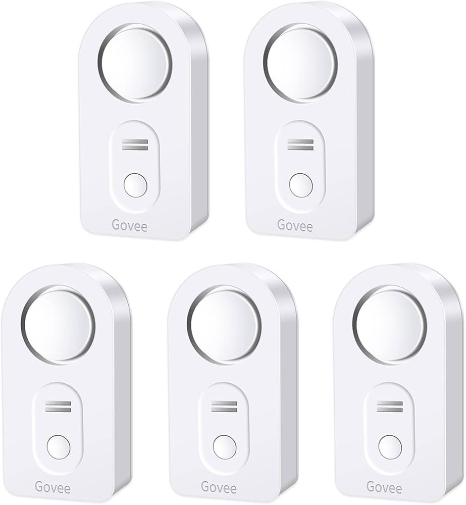 Govee Water Leak Detectors 5 Pack, 100dB Adjustable Audio Alarm Sensor, Sensitive Leak and Drip A... | Amazon (US)