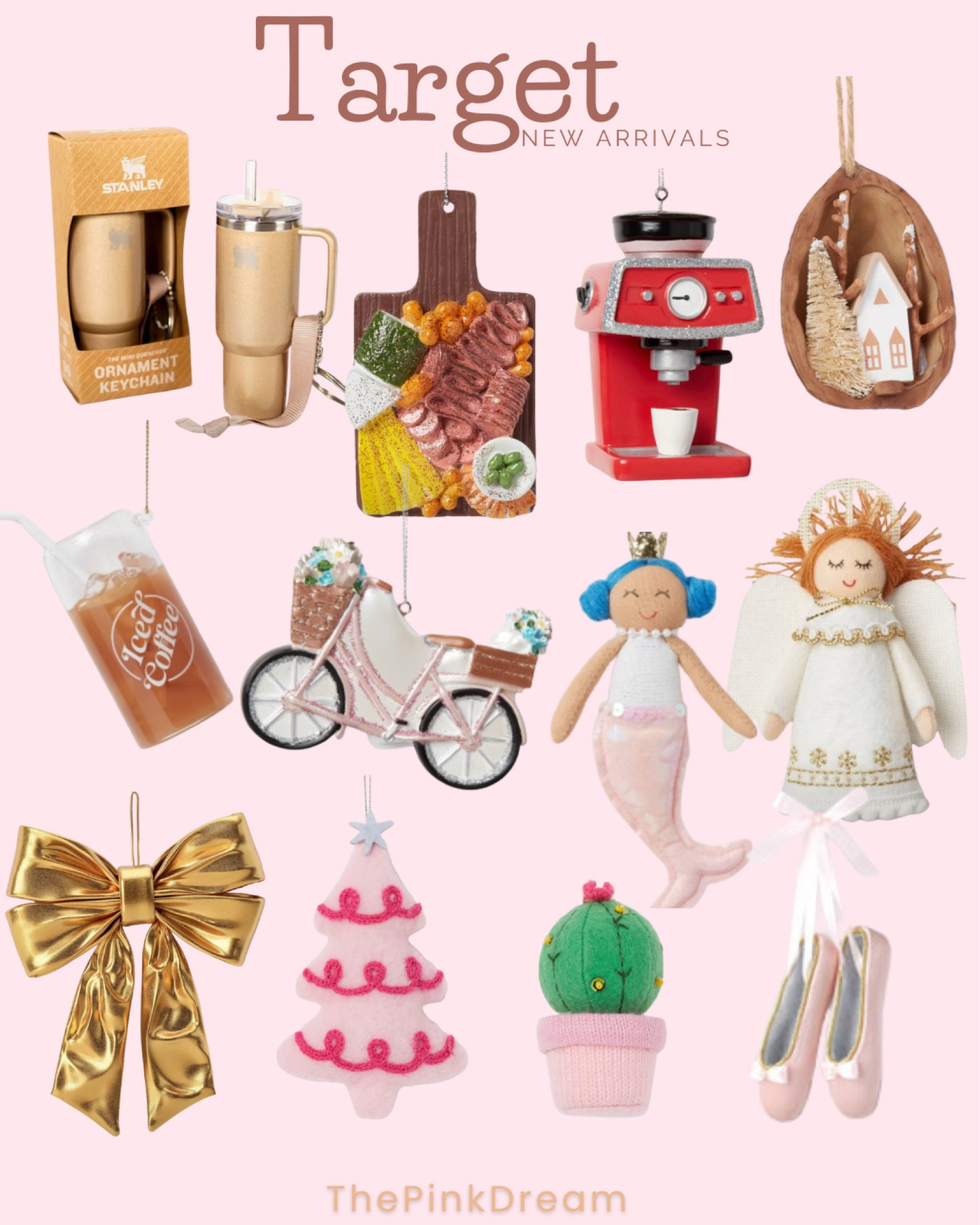 Target new Christmas ornaments!! 