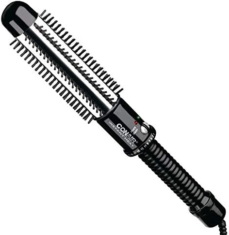 Conair Hot Styling Brush, 1 1/4-Inch Instant Heat Hot Brush for Hair Curling, Hair Styling Tools ... | Amazon (US)