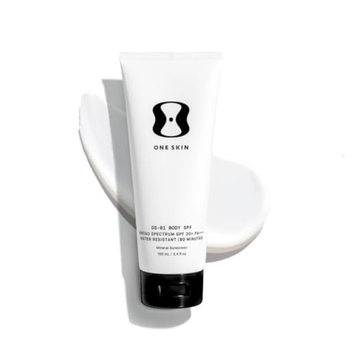 oneskin OS-01 Body SPF 30 PA+++ | Broad Spectrum, Water Resistant, 3.4 Oz | Amazon (US)