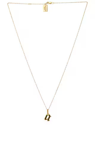 Enamel Initial Charm & Sophie Chain Necklace
                    
                    MIRANDA FRY... | Revolve Clothing (Global)