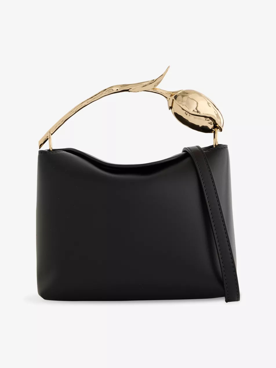 Bloom Mini Leather Top Handle Bag | Selfridges