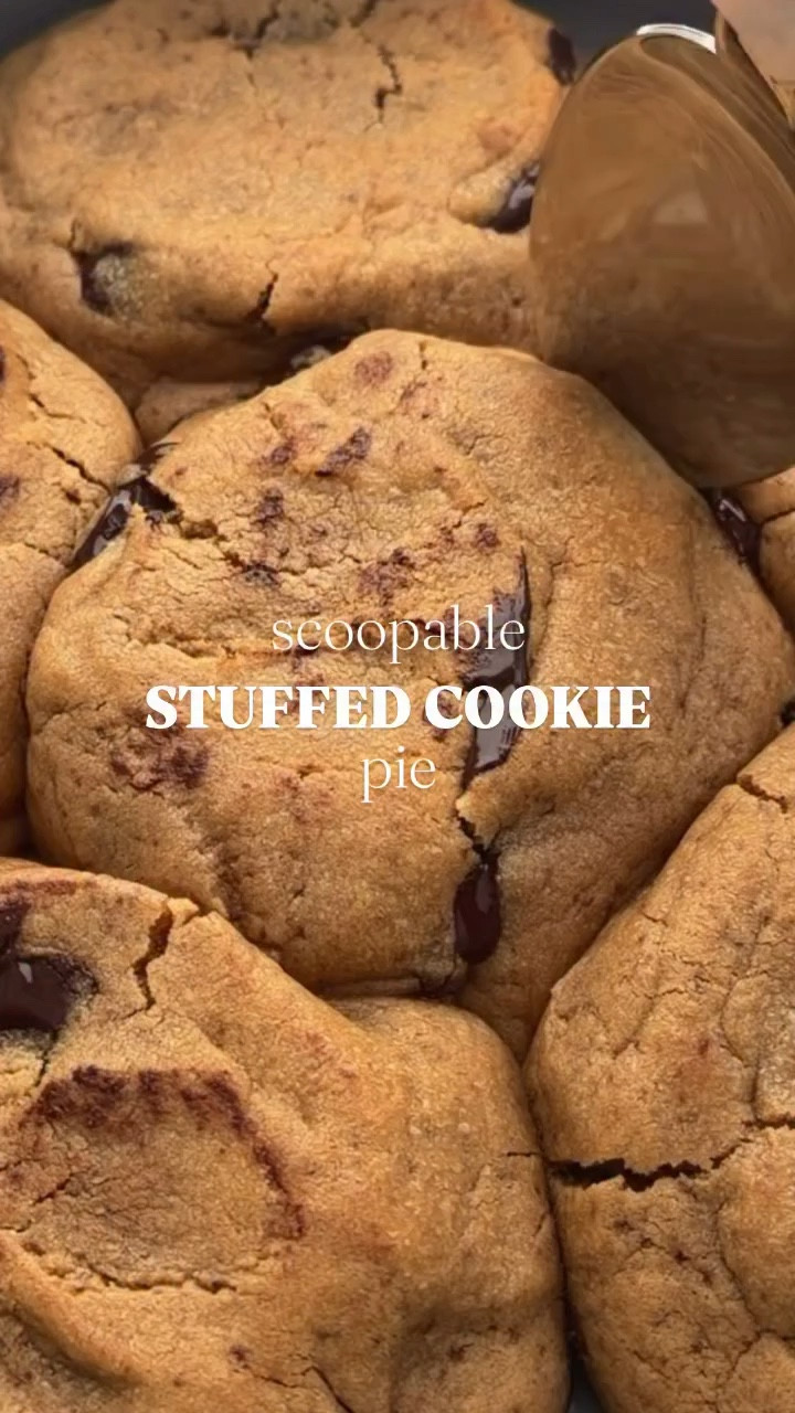 if you haven’t made the viral scoopable cookie pie yet, the wyd…??? my version of this is stuffed with peanut butter cups but you can easily swap it for more chocolate, peanut butter, or nutella!

Full recipe on wholesomelymorgan.com 🤗

#LTKfoodie #LTKHome