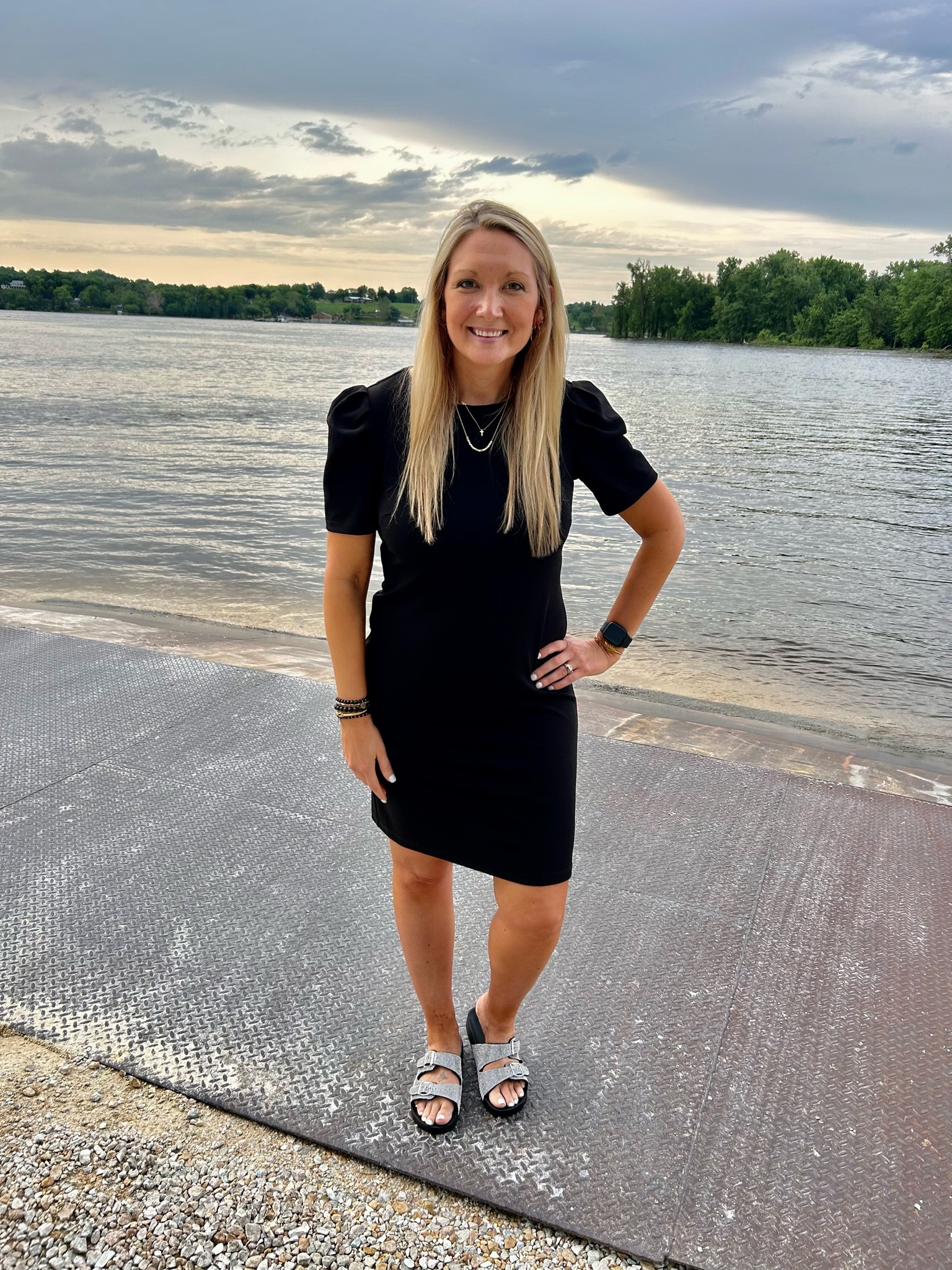 Adorable Sparkly sandal. I sized up one.

#LTKshoecrush #LTKSeasonal #LTKstyletip