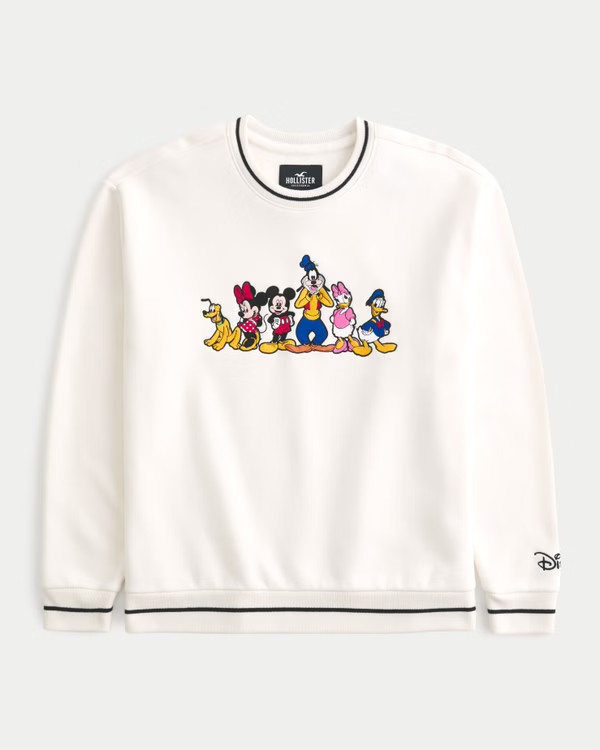 Relaxed Disney Characters Graphic Crew Sweatshirt | Hollister (US)