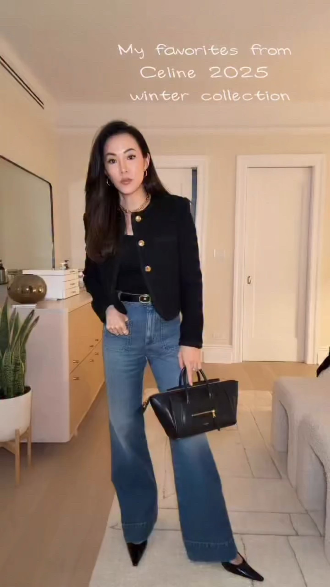 FW25 favorites are in. Finally added the iconic tweed blazer and I get the hype—classic fit, beautiful texture, and so easy to style. Also loving that the Celine luggage bag is back… this size feels lighter but still luxe. Linked my exact pieces plus a few more affordable lookalikes 🤍


#ltkstyle #ltkfashion #classicstyle #timelessfashion #falloutfit #celineinspired #designerstyle #elevatedbasics #wardrobestaples #ltkfinds