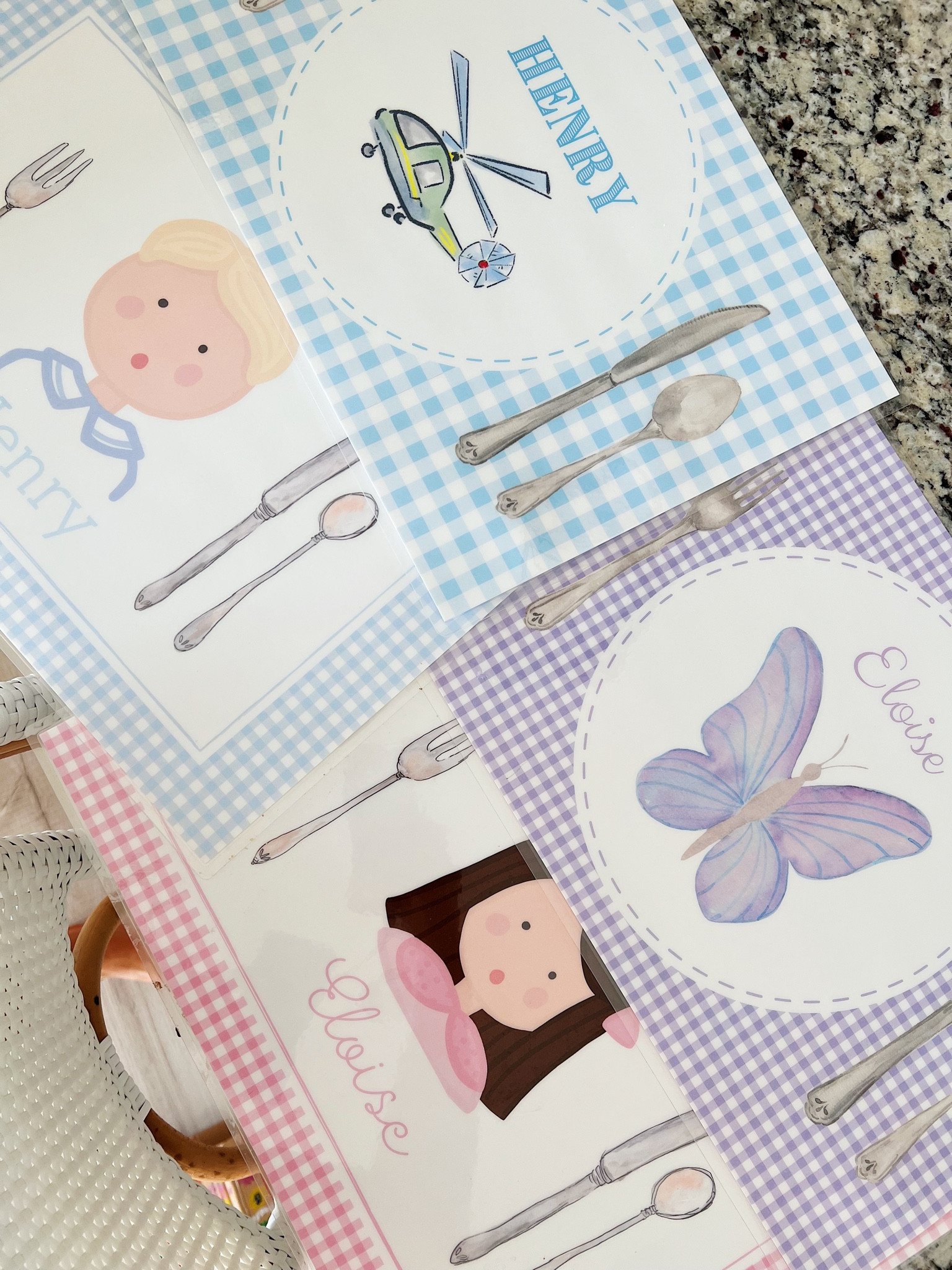 Cutest kids placemats 

#LTKfamily #LTKunder50 #LTKkids
