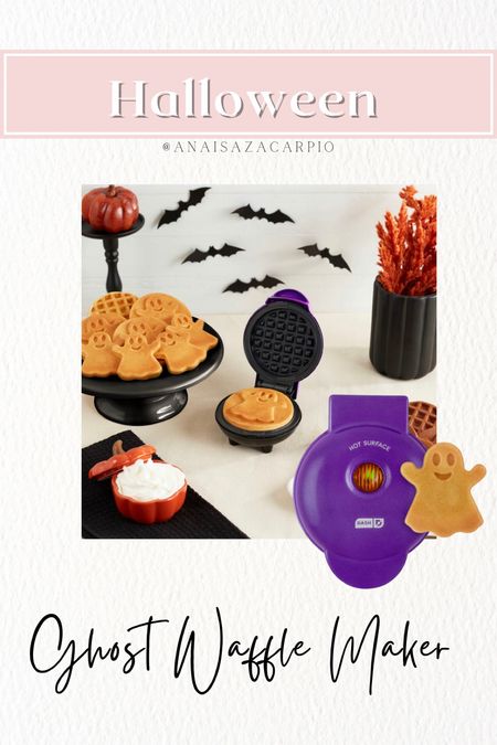 Ghost waffle maker
Halloween 

#LTKSeasonal #LTKhome