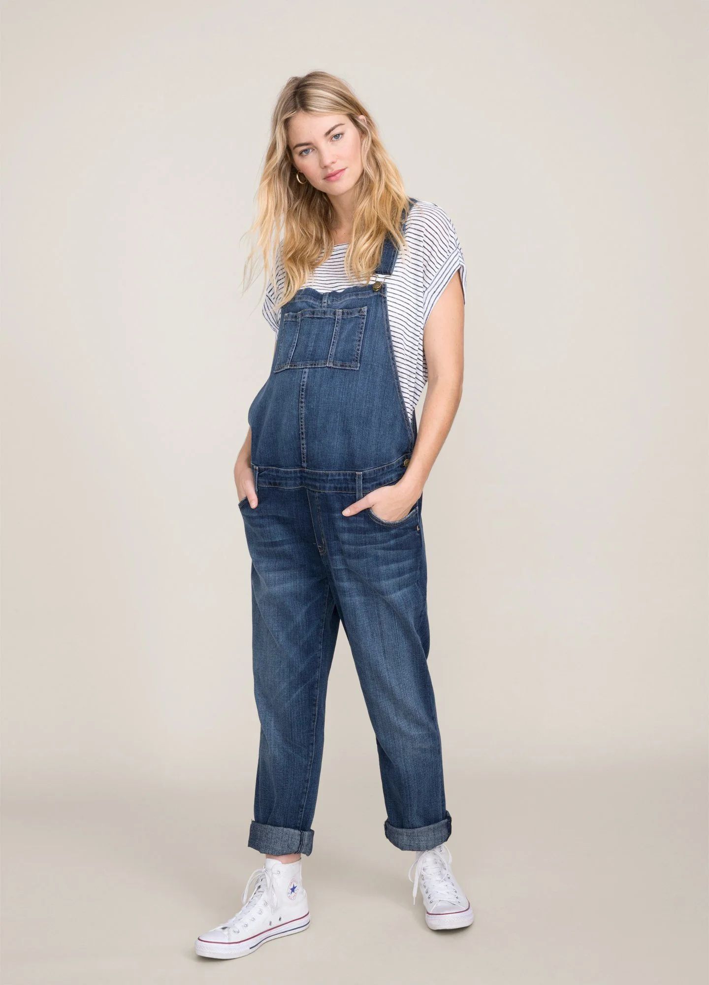 the easy denim overall | HATCH Collection
