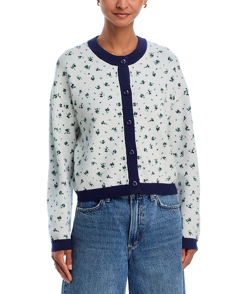 Aqua Floral Cardigan - Exclusive | Bloomingdale's (US)