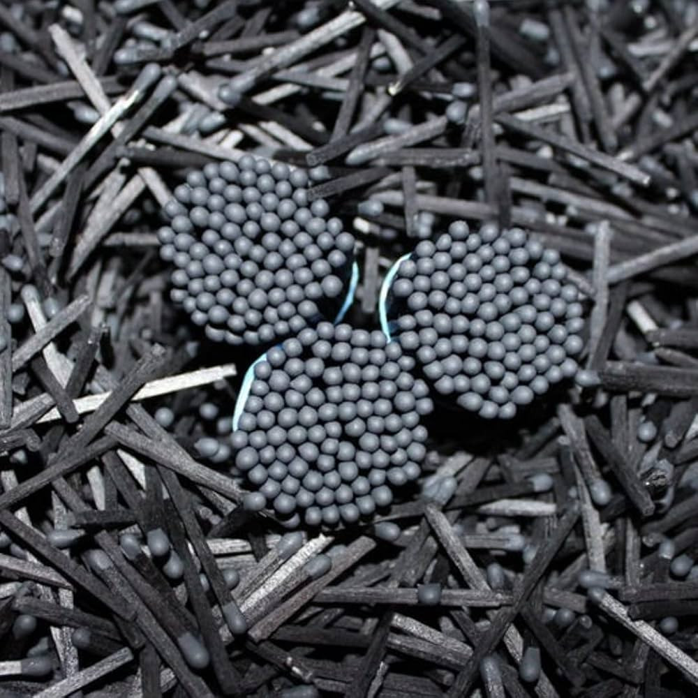 River Birch All Black Tip Decorative Matches | 100+ Small Premium Wooden Safety Matches | Replace... | Amazon (US)