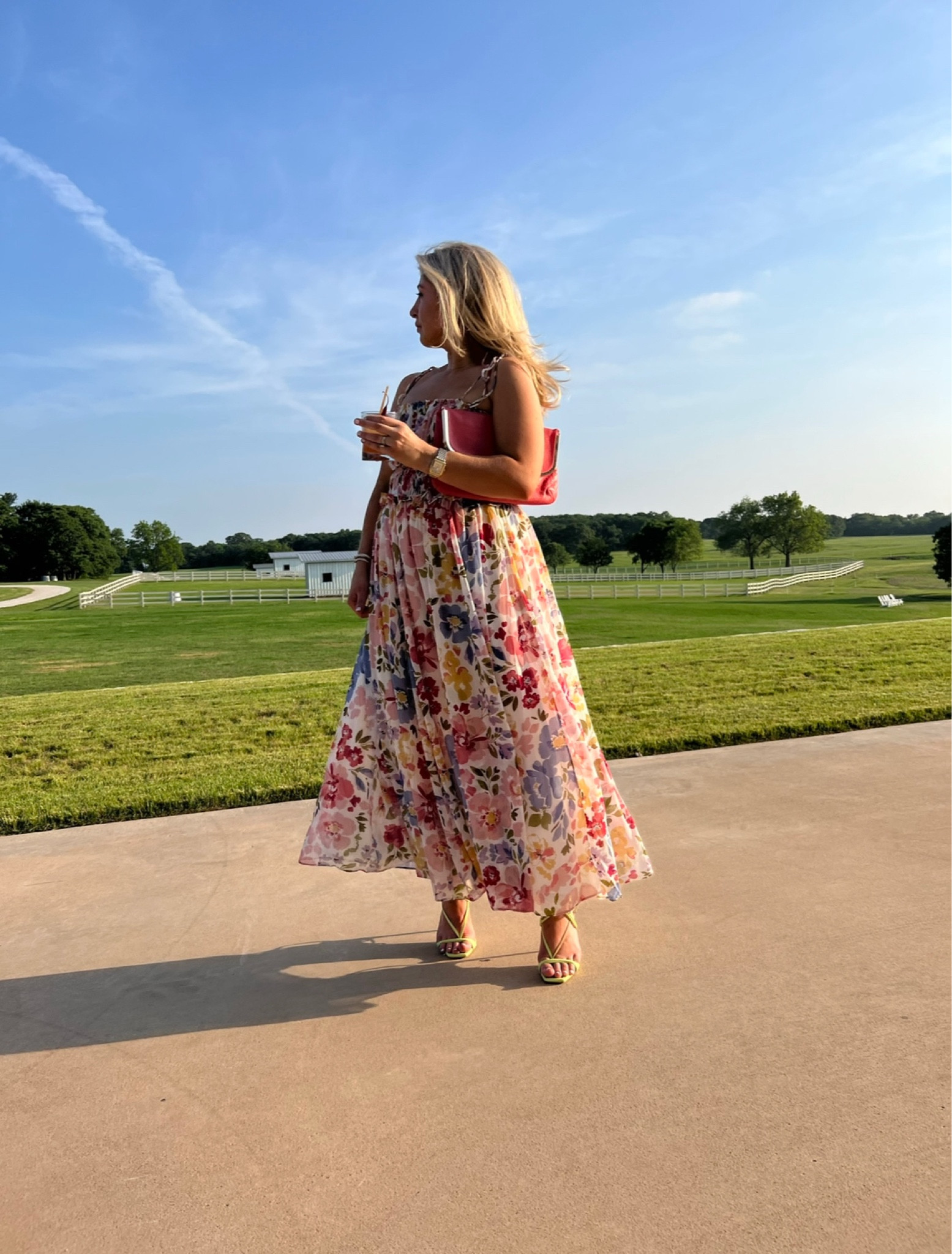 Floral wedding guest dress on sale for $39 (originally over $100) 

Wearing a size small 


#LTKwedding #LTKsalealert #LTKSeasonal