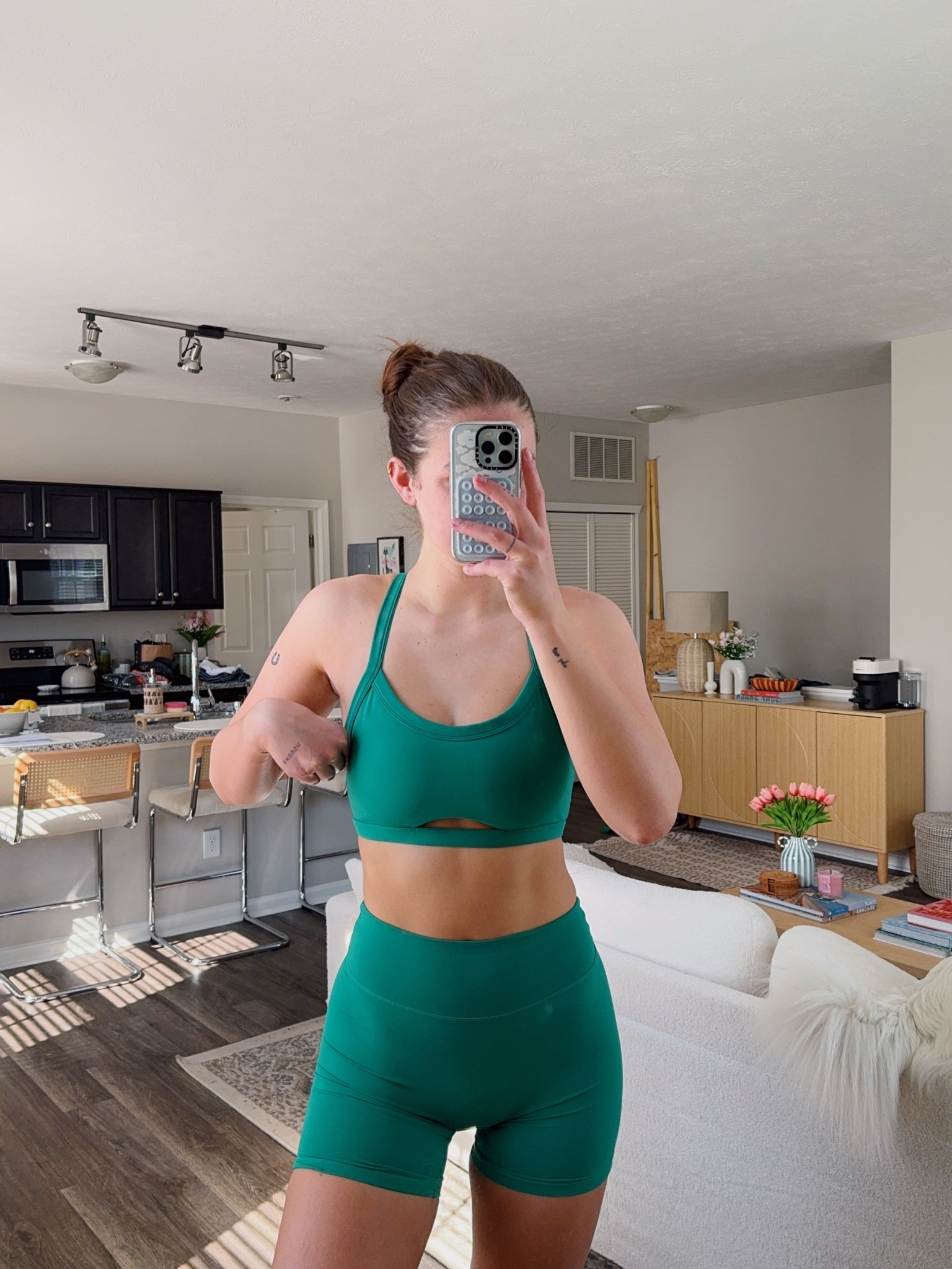 wore this to pilates today and i LOVE HER! so comfortable and flattering 💛☺️ i’m wearing a size medium for reference! use code PAIGEDTAYLOR for some $$ off :)

#LTKFindsUnder50 #LTKActive