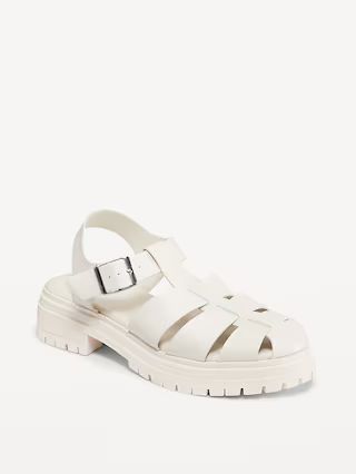 Chunky Heel Fisherman Sandal for Women | Old Navy (US)