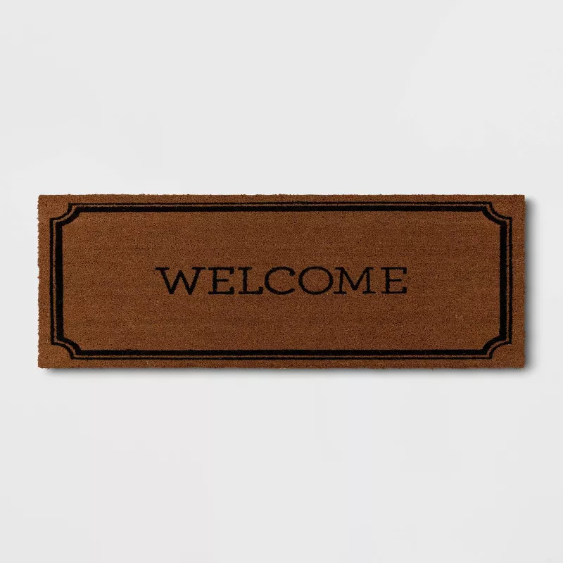 1'10"x3'11" Welcome Estate Doormat - Threshold™ | Target