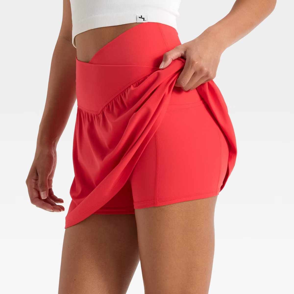 Women's High-Rise Crossover Waistband Skort - JoyLab™ | Target