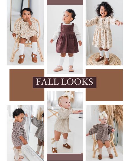 Fall looks for baby girl // toddler girl, girl style // fall outfits // 

#LTKbaby #LTKfindsunder50 #LTKkids