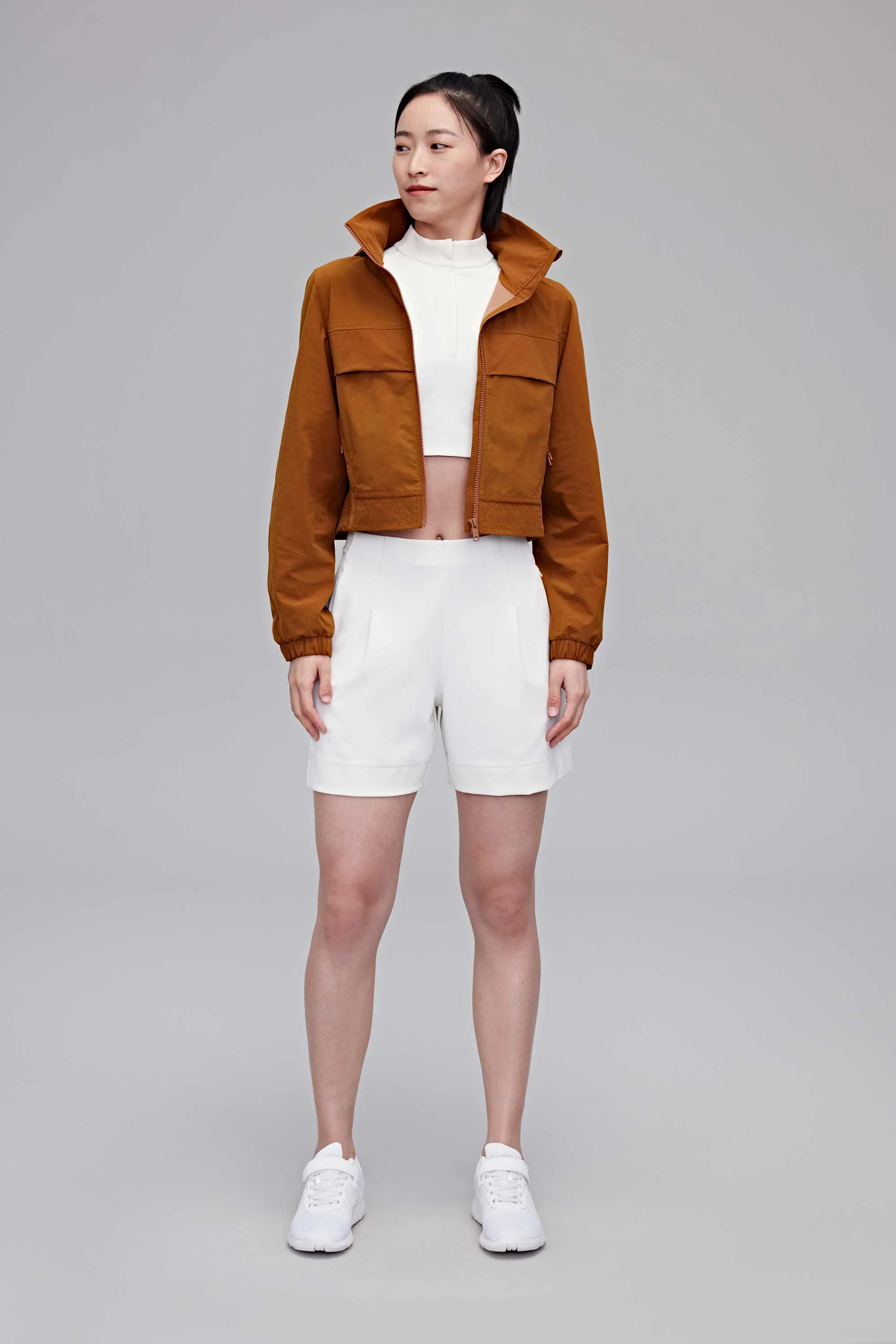 Breeze Cropped Sunblock Jacket | NEIWAI