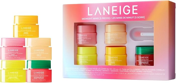 LANEIGE Midnight Minis Holiday Set | Korean Overnight Lip Treatment Set | Amazon (US)