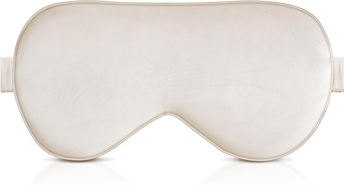 BOKOR Nature Silk Sleep Eye Mask, Sleeping Mask, Dark Circles and Puffiness, Improve Sleep, Light... | Amazon (US)
