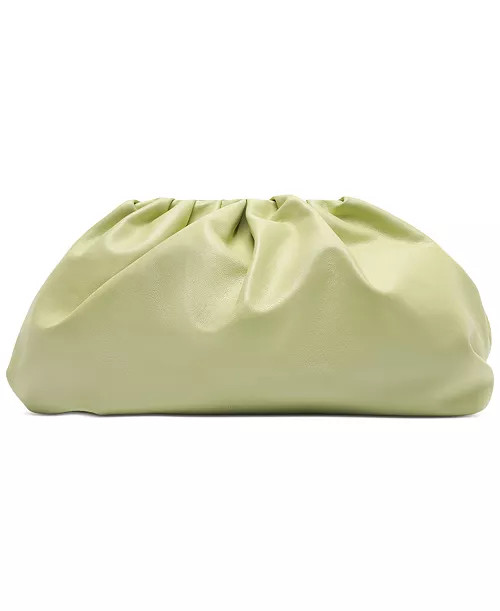 Elizabeth Medium Leather Snap Button Handbag | Macy's