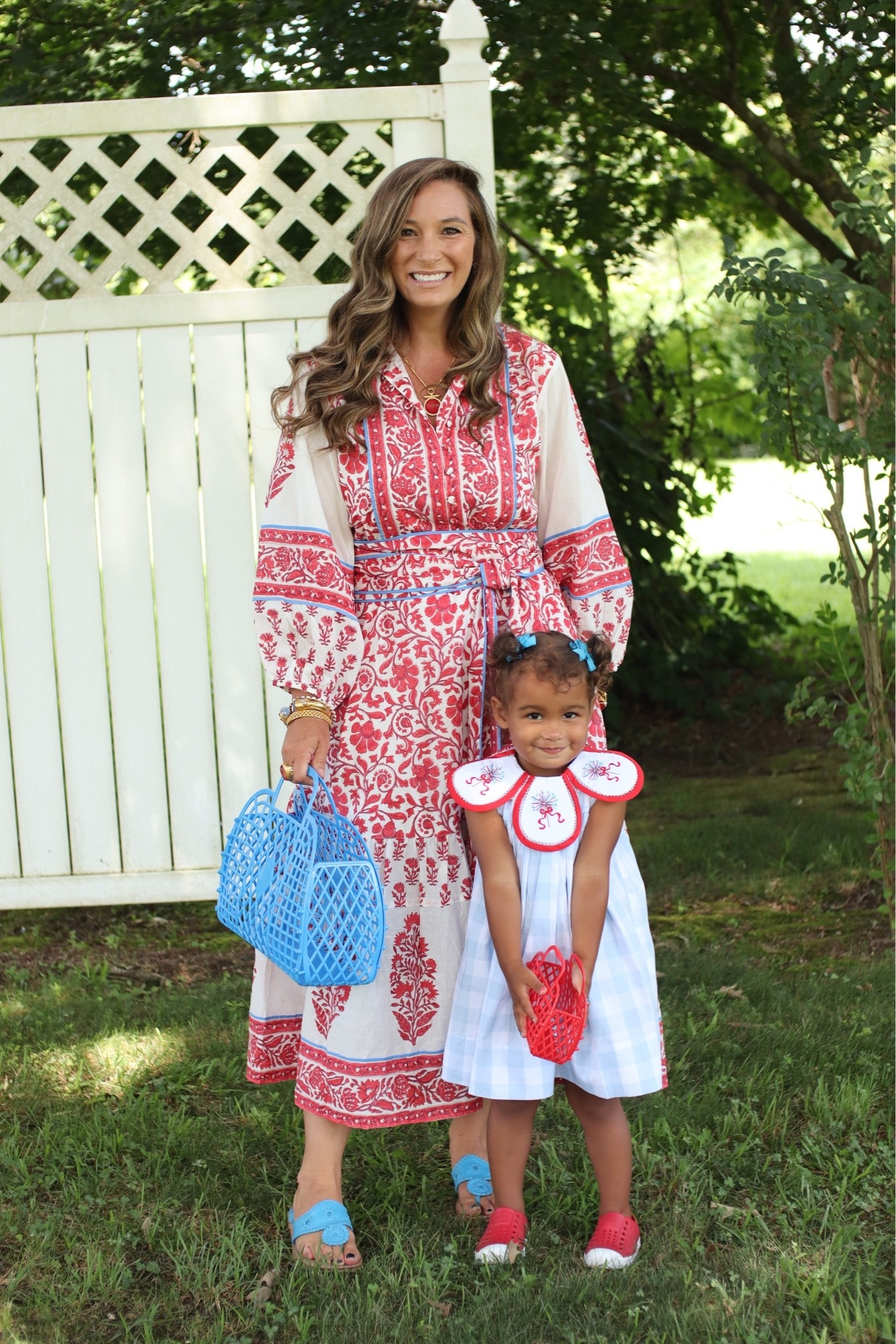 oh may! Mother’s Day and Memorial
day vibes with Sue Sartor’s Flounce Dress // red, white and blue

#LTKMothersDay #LTKmomlife #LTKKids