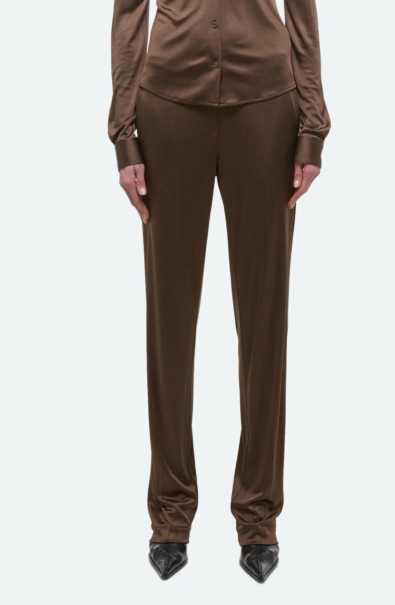 Helmut Lang Fluid Liquid Jersey Pants | Nordstromrack | Nordstrom Rack