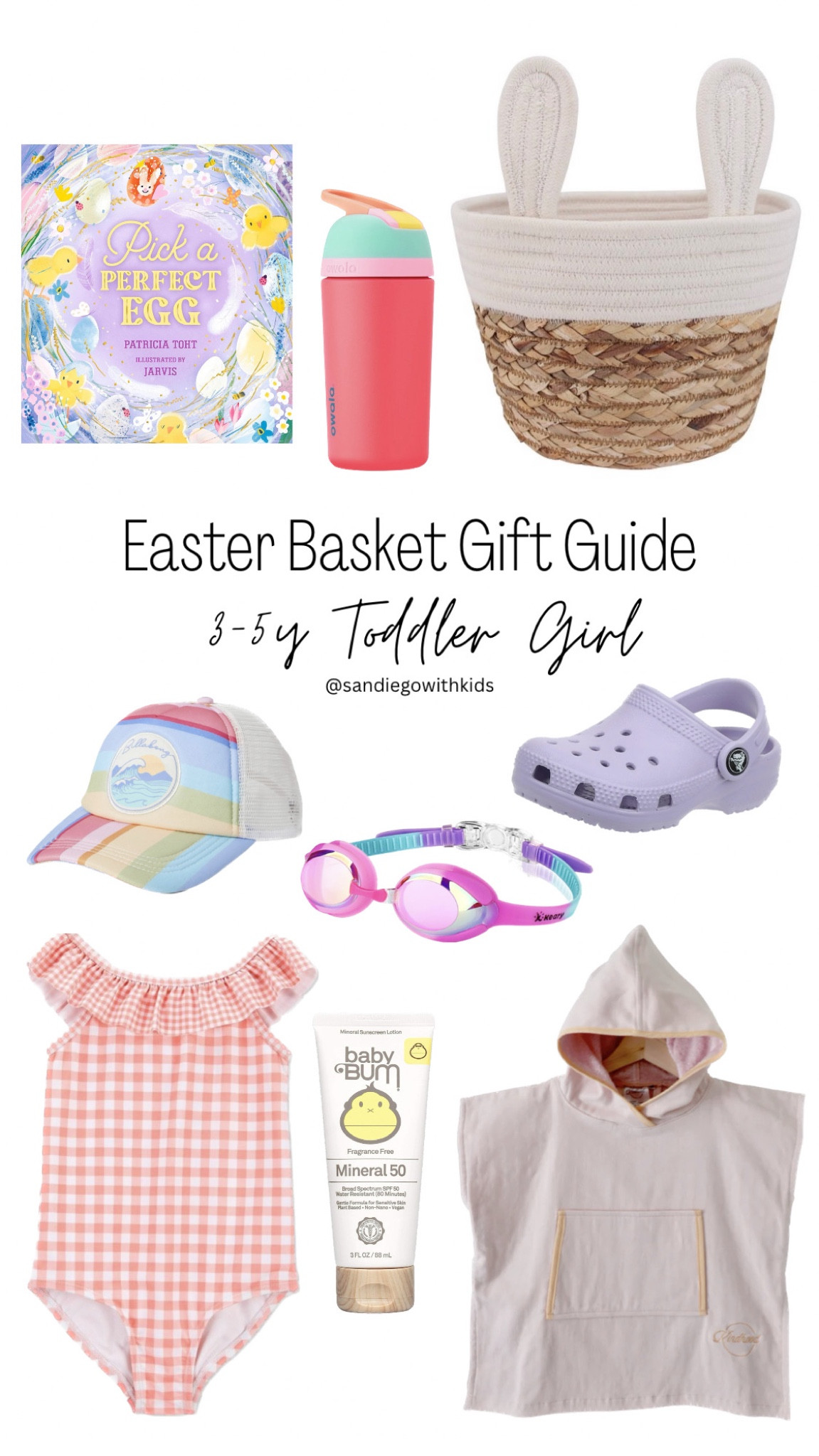 Easter Basket Gift Guide 3-5y toddler girls (Poncho is Kindhood) 