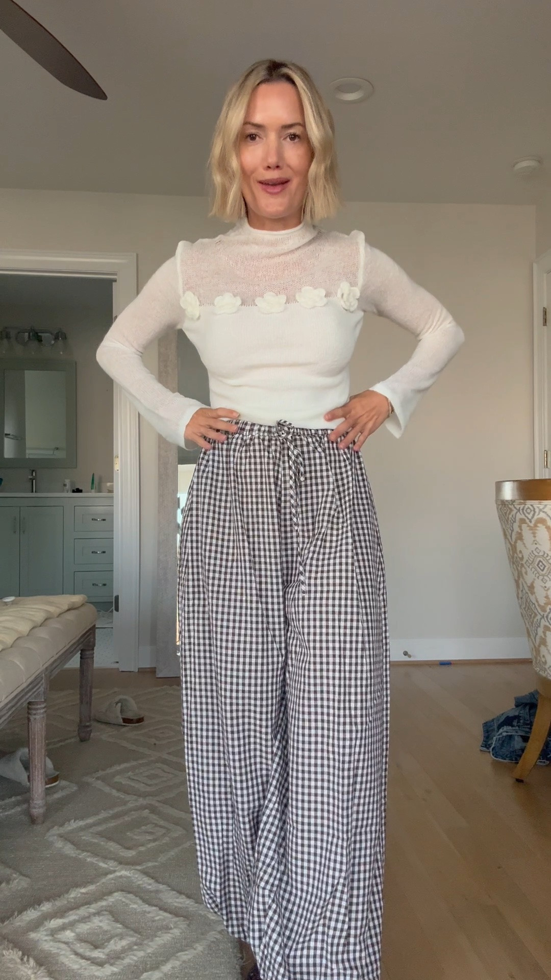 Xs in top and pants. I’m 5’2

Fall easy outfits - balloon pants

@Commense

#LTKPetite #LTKgrwm #LTKootd