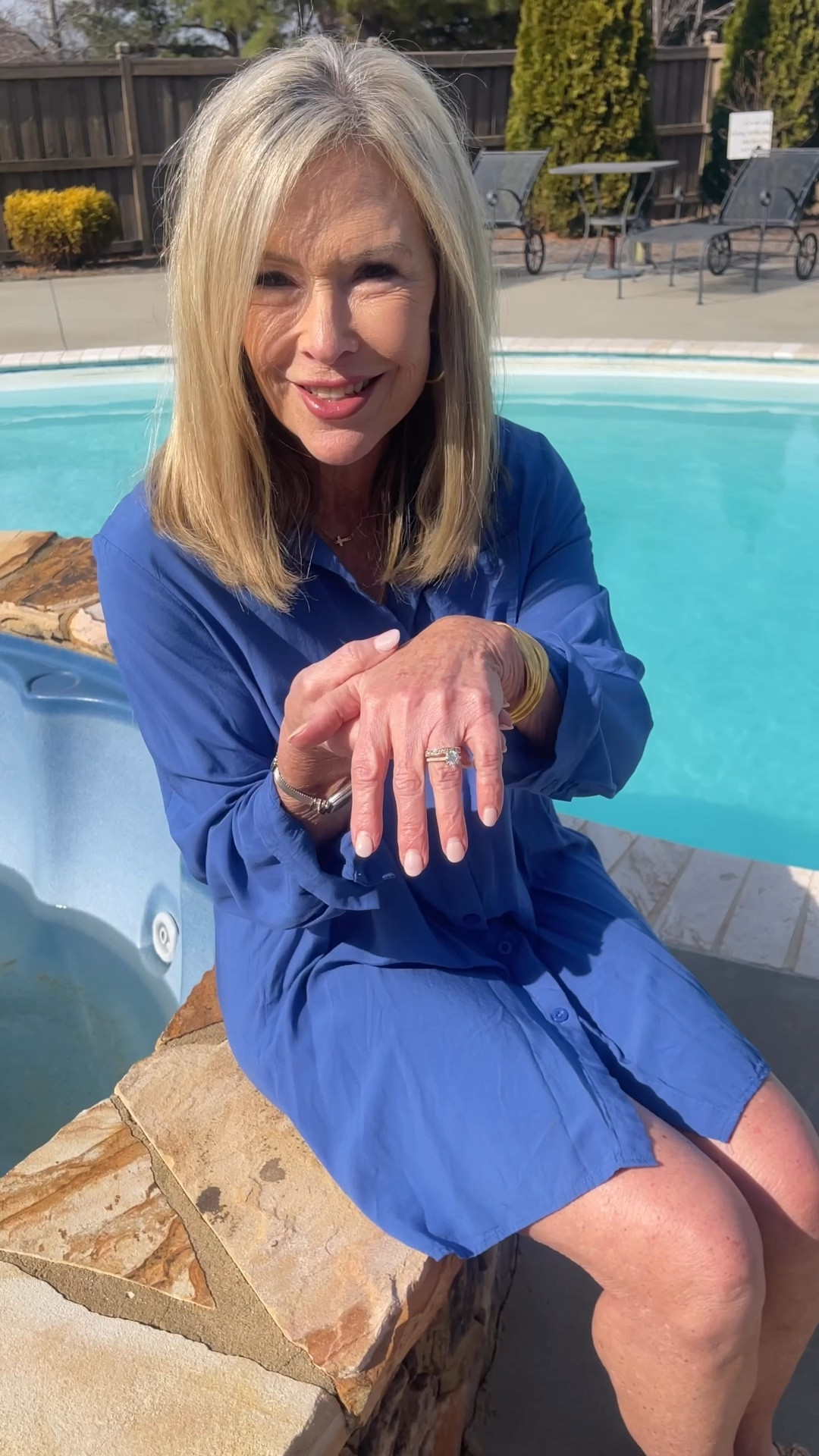 A great alternative to protect your cherished diamonds and stones in the water or pool!!! Check out this beautiful ring!!

#LTKSwim #LTKdayinmylife #LTKgrwm