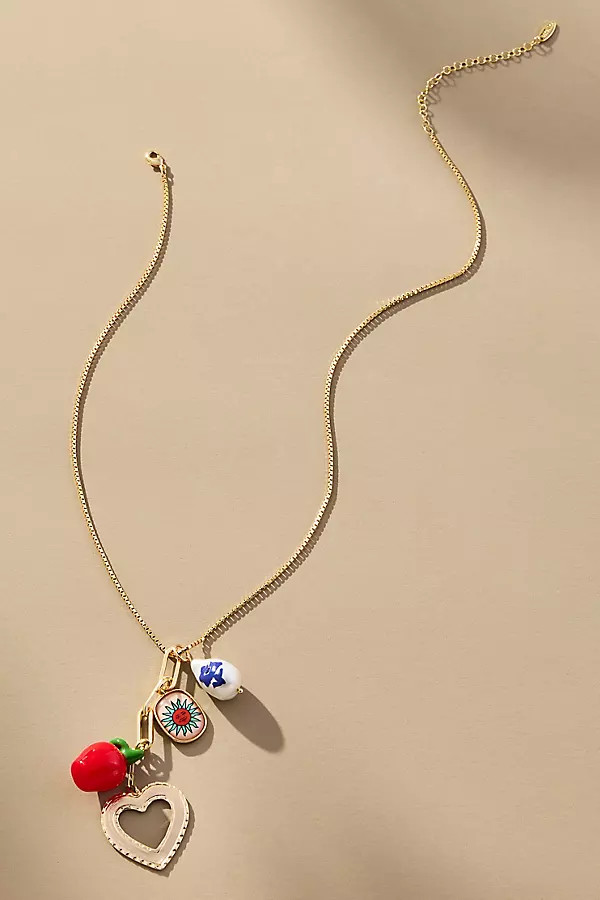 Cluster Charm Icon Necklace | Anthropologie (US)