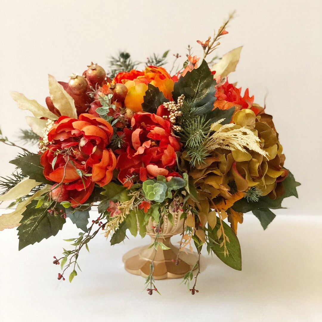 Fall Floral Arrangement Autumn Floral Arrangement Fall - Etsy | Etsy (US)
