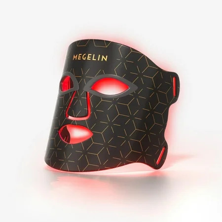 MEGELIN 7 Colors Led Light Therapy Facial Mask Face Light Therapy Mask for Face Reduce Wrinkles Smooth Skin Infrared Light Skin Rejuvenation SF1 | Walmart (US)