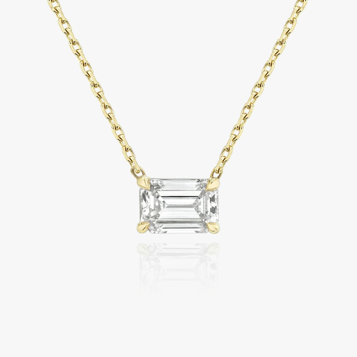 Solitaire Diamond Necklace | Single Diamond | VRAI | Vrai and Oro