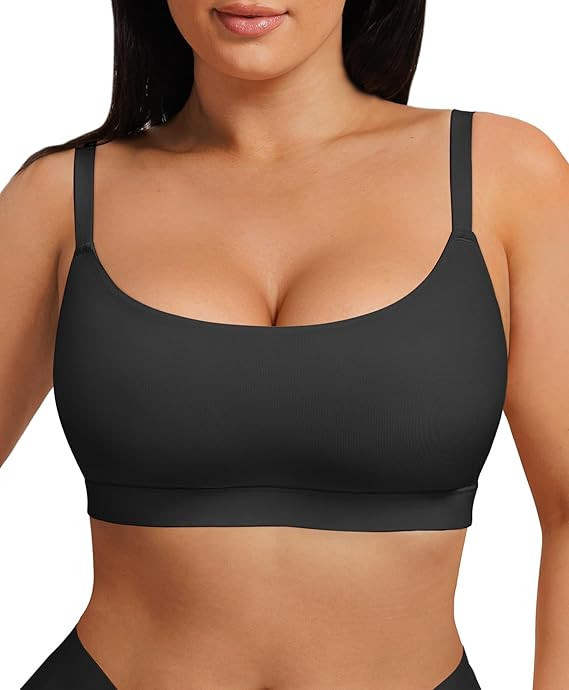 FeelinGirl Seamless Bras Wireless Bralettes for Women, No Wire Unlined Comfort Soft for Sleep, Ev... | Amazon (US)