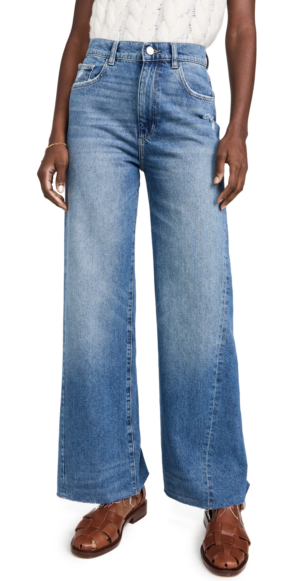 Hepburn Wide Leg: High Rise Vintage Jeans | Shopbop