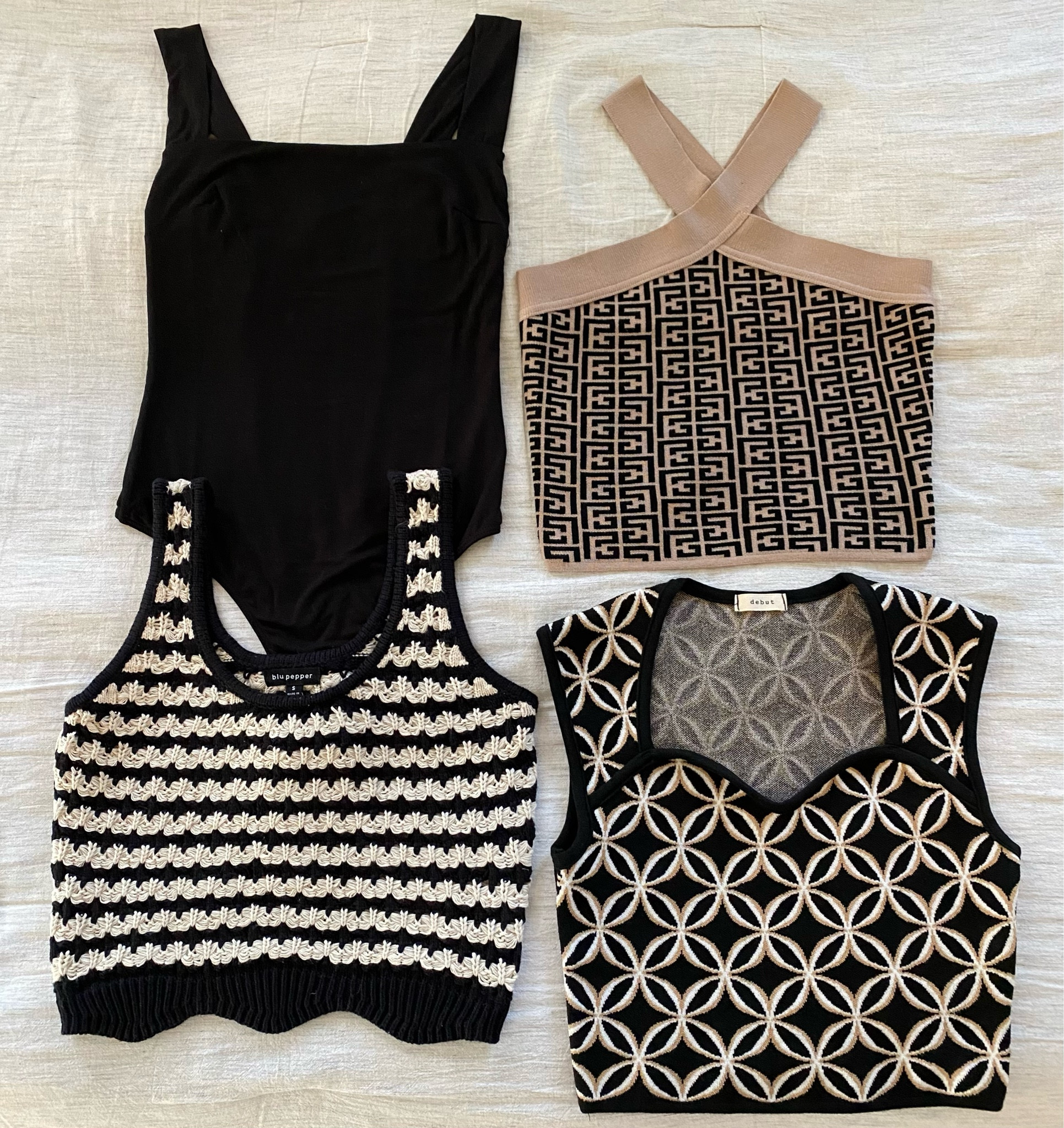 Neutral tops from Vici size small in all TTS

#LTKunder50 #LTKunder100 #LTKstyletip