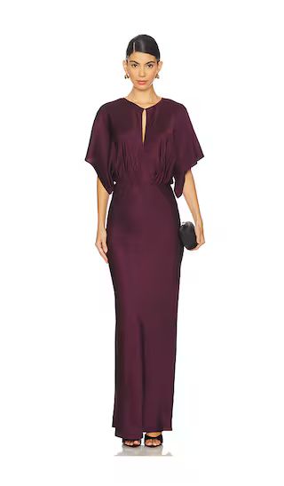 Angelle Dress in Wine | Revolve Clothing (Global)