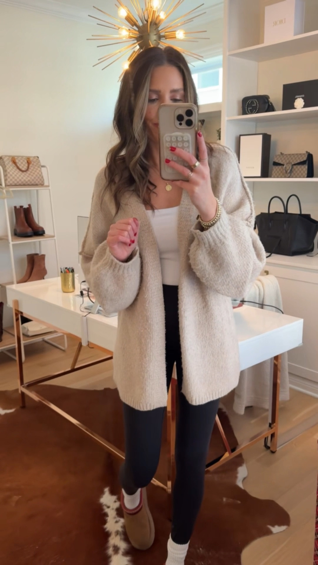 Cute & cozy wfh outfit from Amazon! Love this oversized sweater - I’m wearing a small. #founditonamazon #womens #fashion

#LTKSeasonal #LTKTall #LTKFindsUnder50