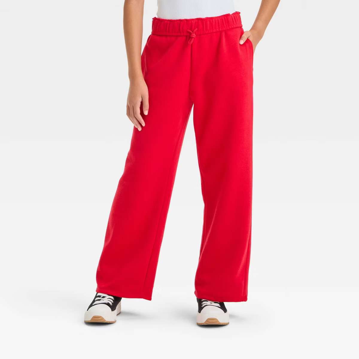 Girls' Fleece Wide Leg Pant - art class™ | Target