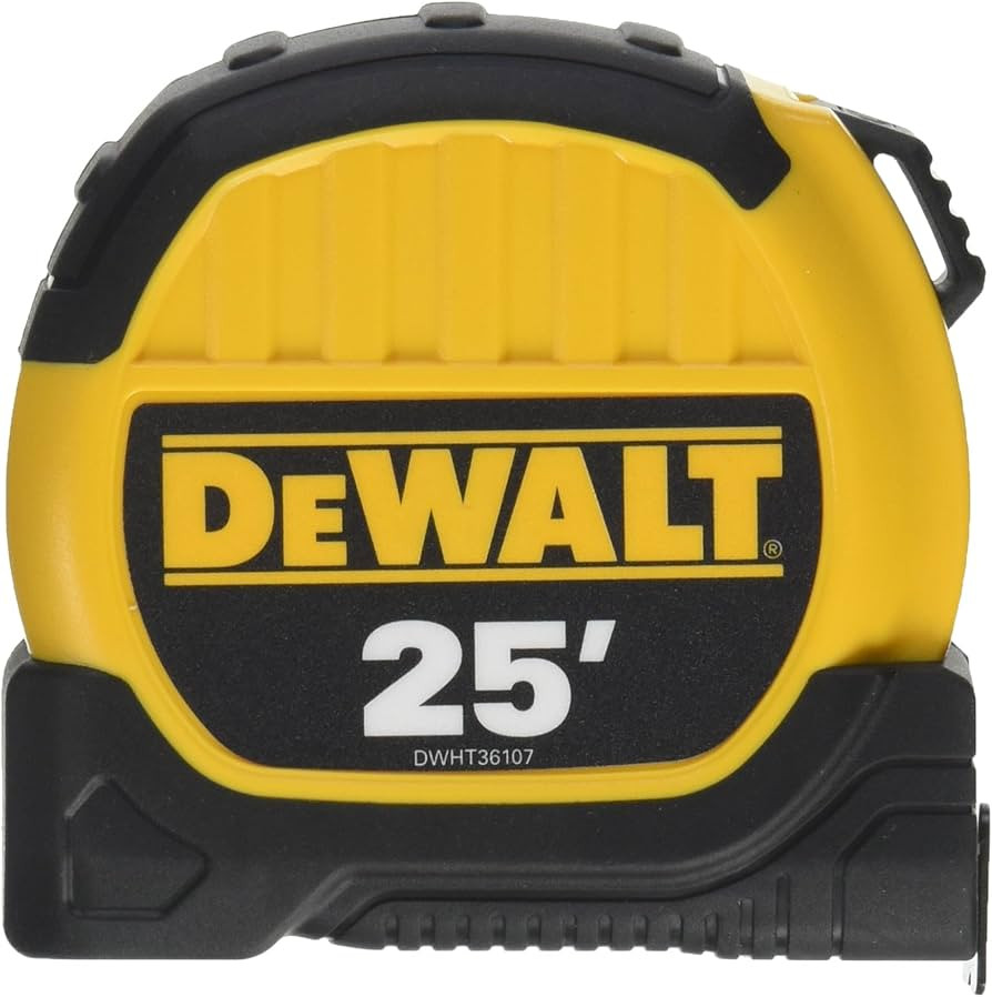 DWHT36107 25FT Tape Measure Yellow, 25-Foot | Amazon (US)
