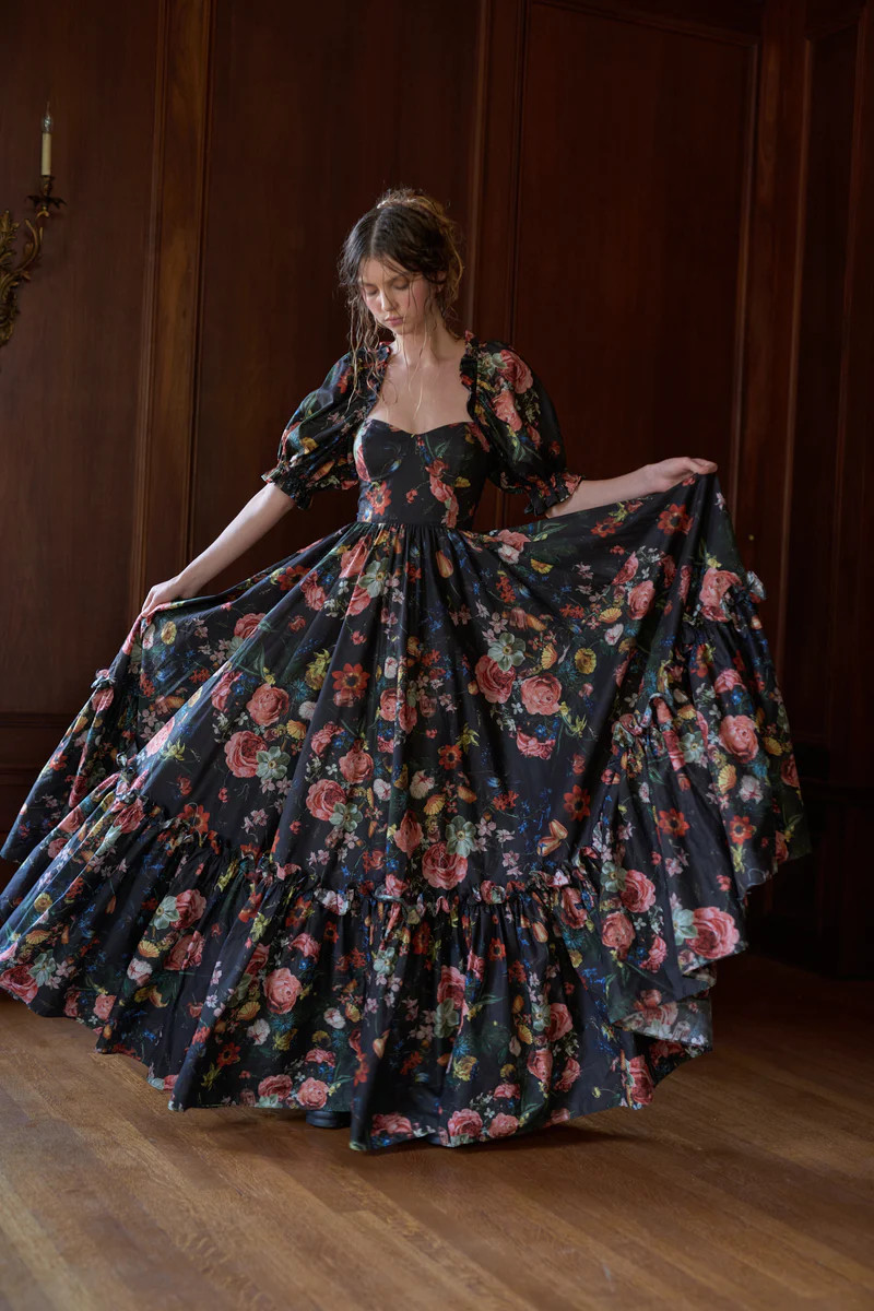 The Nightcap Ritz Gown | Selkie Collection