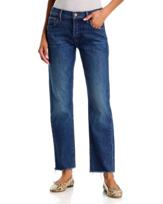 The Mid Rise Hiker Hover Fray Jeans in That Belongs In A Museum | Bloomingdale's (US)